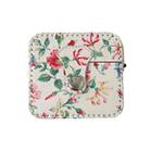 For AirPods Pro 2 White Floral PU Leather Wireless Earphone Case - 1