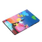 For iPad Pro 11 (2020) Coloured Drawing Pattern Horizontal Flip Leather Tablet Case with Holder & Card Slot & Sleep / Wake-up Function(Romantic Tower) - 4