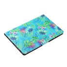 For iPad Air / Air 2 Coloured Drawing Pattern Horizontal Flip Leather Case with Holder & Card Slot & Sleep / Wake-up Function(Flowers) - 4