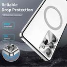 For Samsung Galaxy Note20 Ultra MagSafe Frosted Metal Phone Case(Silver) - 4