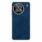 For vivo X90 Pro+ Frosted Skin Feel Phone Case(Blue) - 1