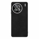 For vivo X90 Pro+ Frosted Skin Feel Phone Case(Black) - 1