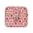 For AirPods Pro PU Leather Wireless Earphone Case(Little Red Flower) - 1