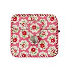 For AirPods Pro 2 PU Leather Wireless Earphone Case(Little Red Flower) - 1