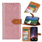 For Xiaomi Redmi 11 Prime 4G European Floral Embossed Flip Leather Phone Case(Pink) - 1