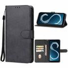 For Ulefone Armor 12S Leather Phone Case(Black) - 1