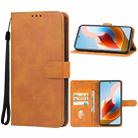 For ZTE Voyage 40 Pro+ Leather Phone Case(Brown) - 1