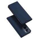 For Realme C33 DUX DUCIS Skin Pro Series Flip Leather Phone Case(Blue) - 1