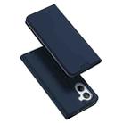 For Realme 10 4G DUX DUCIS Skin Pro Series Flip Leather Phone Case(Blue) - 1