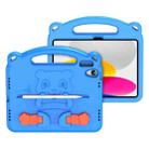 For iPad 10th Gen 10.9 2022 DUX DUCIS PANDA Series Portable Shockproof EVA Tablet Case(Blue) - 1