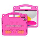 For iPad 10th Gen 10.9 2022 DUX DUCIS PANDA Series Portable Shockproof EVA Tablet Case(Pink) - 1