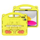 For iPad 10th Gen 10.9 2022 DUX DUCIS PANDA Series Portable Shockproof EVA Tablet Case(Yellow) - 1