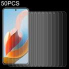 For ZTE Voyage 40 Pro+ 50pcs 0.26mm 9H 2.5D Tempered Glass Film - 1