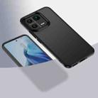 For Xiaomi 13 Armor Clear TPU Hard PC Phone Case(Matte Black) - 1