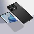 For Xiaomi 13 Pro Armor Clear TPU Hard PC Phone Case(Matte Black) - 1