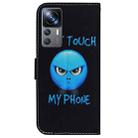For Xiaomi 12T Pro Coloured Drawing Flip Leather Phone Case(Anger) - 3