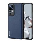 For Xiaomi 12T DUX DUCIS Fino Series PU + TPU Phone Case(Blue) - 1