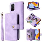 For Xiaomi Redmi Note 11 Pro Global Multifunctional Card Slot Zipper Wallet Leather Phone Case(Purple) - 1