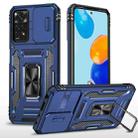 For Xiaomi Redmi Note 11 Pro Armor PC + TPU Camera Shield Phone Case(Navy Blue) - 1