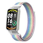 For Xiaomi Mi Band 7 Pro Integrated PC Protective Case + Nylon Loop Watch Band(Colorful) - 1