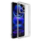 For Xiaomi Redmi Note 12 Pro 5G India IMAK UX-5 Series Transparent Shockproof TPU Protective Phone Case - 1