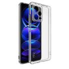 For Xiaomi Redmi Note 12 Pro+ 5G India IMAK UX-5 Series Transparent Shockproof TPU Protective Phone Case - 1