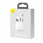 Baseus Encok Series W04 TWS True Wireless Bluetooth Earphone(White) - 3