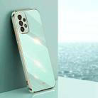For Samsung Galaxy A33 5G XINLI Straight Edge 6D Electroplate TPU Phone Case(Mint Green) - 1