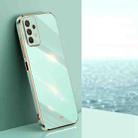 For Samsung Galaxy A32 5G XINLI Straight Edge 6D Electroplate TPU Phone Case(Mint Green) - 1