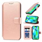 For iPhone 14 Pro Shockproof PU + TPU Leather Phone Case(Rose Gold) - 1