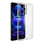 For Xiaomi Redmi Note 12 Pro+ 5G India imak Wing II Pro Series Wear-resisting Crystal Phone Protective Case(Transparent) - 1