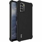 For Nokia G60 5G imak Shockproof Airbag TPU Phone Case(Matte Black) - 1