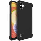 For Samsung Galaxy A04 4G imak Shockproof Airbag TPU Phone Case(Matte Black) - 1