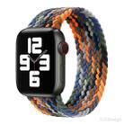 Nylon Single-turn Braided Watch Band For Apple Watch Ultra 49mm / Series 8&7 45mm / SE 2&6&SE&5&4 44mm / 3&2&1 42mm, Length:135mm(Camouflage) - 1