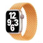 Nylon Single-turn Braided Watch Band For Apple Watch Ultra 49mm / Series 8&7 45mm / SE 2&6&SE&5&4 44mm / 3&2&1 42mm, Length:135mm(Beige) - 1