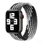 Nylon Single-turn Braided Watch Band For Apple Watch Ultra 49mm / Series 8&7 45mm / SE 2&6&SE&5&4 44mm / 3&2&1 42mm, Length:145mm(Black Chocolate) - 1