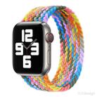Nylon Single-turn Braided Watch Band For Apple Watch Ultra 49mm / Series 8&7 45mm / SE 2&6&SE&5&4 44mm / 3&2&1 42mm, Length:155mm(Beat Purple) - 1