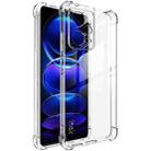 For Xiaomi Redmi Note 12 Pro+ 5G China/Indian imak Shockproof Airbag TPU Phone Case(Transparent) - 1