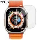 For Apple Watch Ultra 49mm 2pcs imak Curved Full Screen Hydrogel Film Front Protector - 1