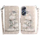 For Infinix Hot 20 3D Colored Horizontal Flip Leather Phone Case(Squirrels) - 1