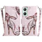 For Infinix Hot 20 5G 3D Colored Horizontal Flip Leather Phone Case(Butterfly High-heeled) - 1