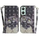 For Infinix Hot 20 5G 3D Colored Horizontal Flip Leather Phone Case(Hug Cat) - 1