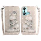 For Infinix Hot 20i 3D Colored Horizontal Flip Leather Phone Case(Squirrels) - 1