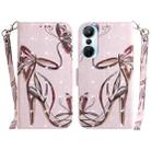 For Infinix Hot 20s 3D Colored Horizontal Flip Leather Phone Case(Butterfly High-heeled) - 1