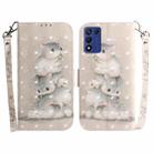 For Realme Q3S / Q3T / 9 SE / 9 5G Speed 3D Colored Horizontal Flip Leather Phone Case(Squirrels) - 1