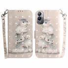 For Tecno Pova 4 3D Colored Horizontal Flip Leather Phone Case(Squirrels) - 1