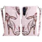 For Tecno Pova Neo 2 3D Colored Horizontal Flip Leather Phone Case(Butterfly High-heeled) - 1