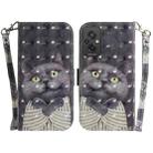 For Xiaomi Redmi 11 Prime 4G 3D Colored Horizontal Flip Leather Phone Case(Hug Cat) - 1