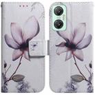 For Infinix Hot 20 5G Coloured Drawing Flip Leather Phone Case(Magnolia Flower) - 1
