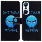 For Infinix Hot 20s Coloured Drawing Flip Leather Phone Case(Anger) - 1